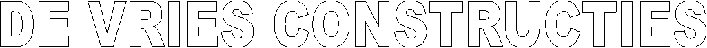 DE VRIES CONSTRUCTIES